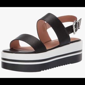 COPY - Steve madden "adora" striped platform sandal nwot